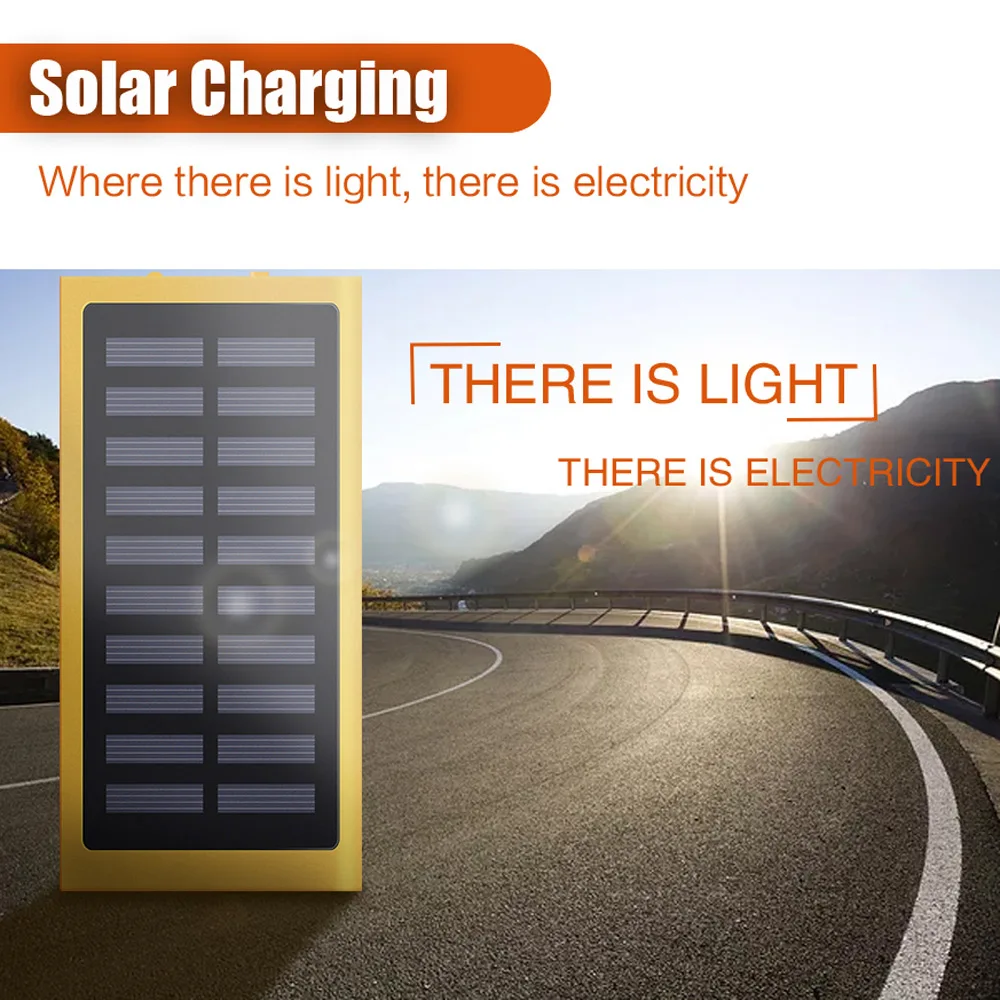 Tollcuudda Solar Charger Power Bank Batterie Externe Poverbank 10000mAh 4 Gifts Charging LED Lighting For Iphone Xiaomi Huawei Tollcuudda Solar Charger Power Bank Batterie Externe Poverbank 10000mAh 4 Gifts Charging LED Lighting For Iphone Xiaomi Huawei