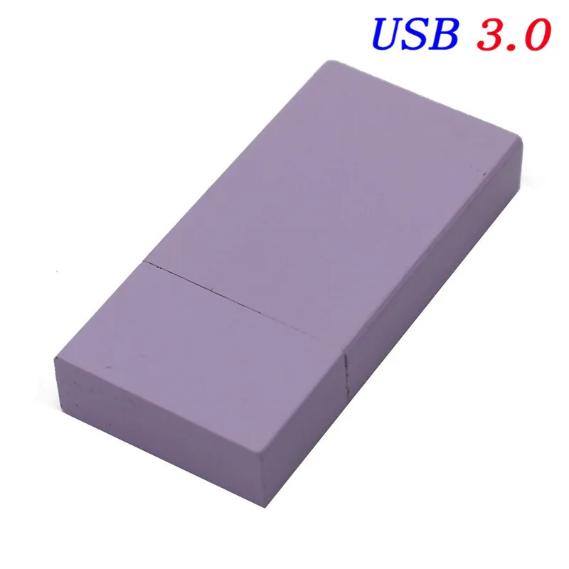 JASTER USB 3,0 логотип персональный деревянный цветной блок USB флеш-накопитель креативный подарок флешка 4G 8GB 16GB 32GB Деревянная Карта памяти - Цвет: B