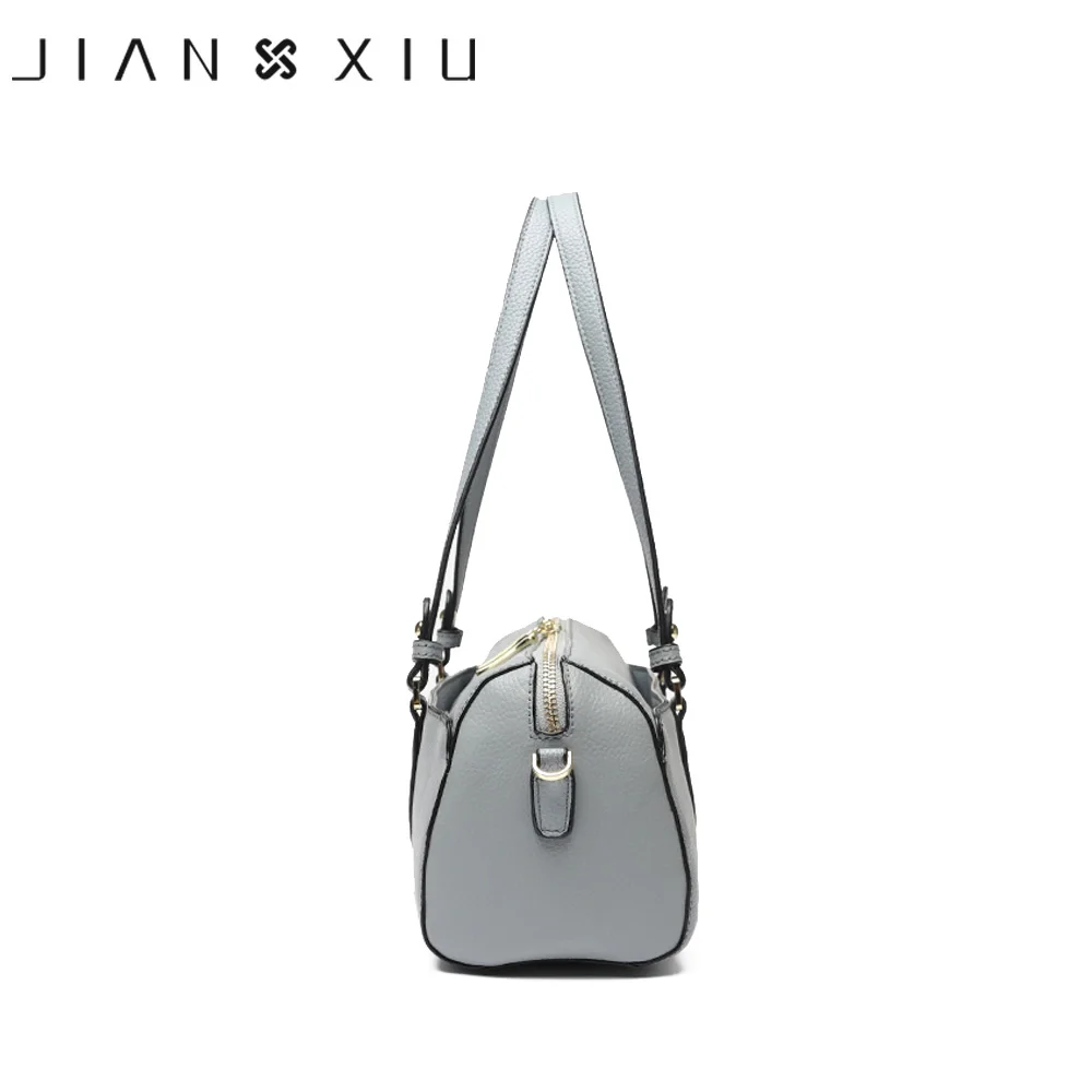 Goedkoop JIANXIU Merk Echt Lederen Handtas Luxe Handtassen Vrouwen Tassen Designer Mode Messenger Bags Kleine Schoudertas Twee Kleuren