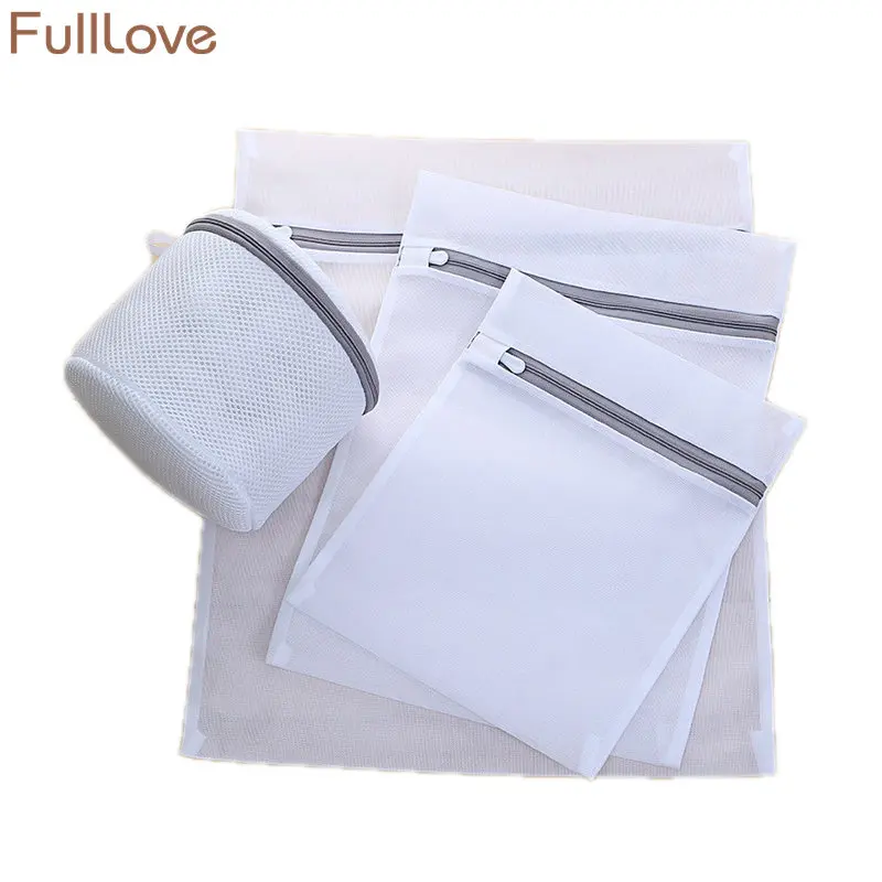 شبكة أكياس الغسيل للغسالات سميكة داخلية البرازيلي الجوارب الغسيل حقيبة سستة حقيبة التخزين تخزين و منظمة