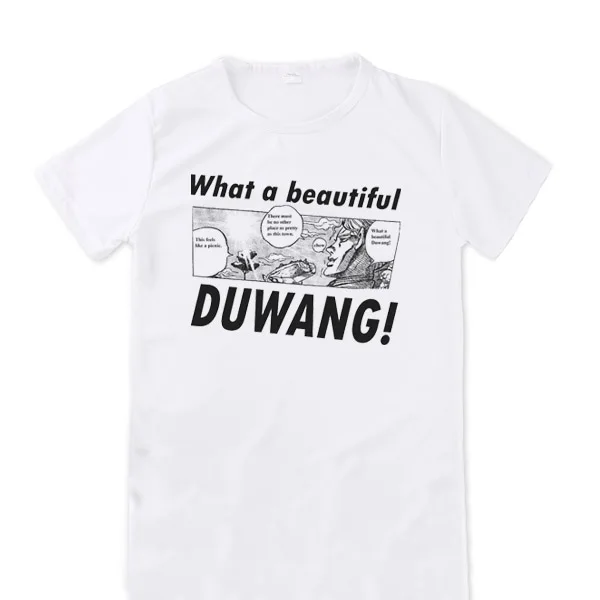 Мужская футболка Duwang [XHTWCY] осенняя высокого качества для красивых мужчин JoJo