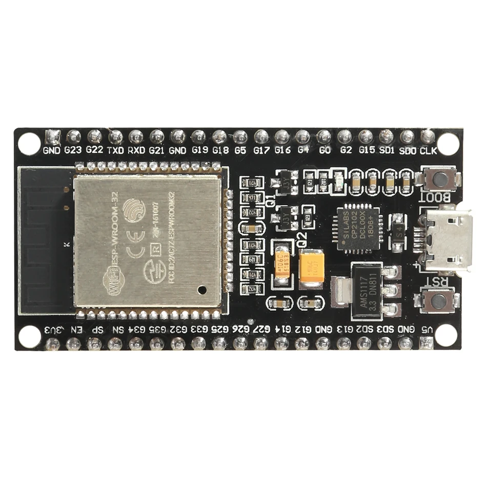 Aokin ESP32 ESP-32 развитию Беспроводной Wi-Fi и bluetooth-адаптер двухъядерный CP2104 фильтры Мощность модуль 2,4 GHz RF для Arduino Nodemcu