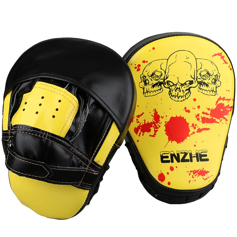 Good quality Boxing Pads training Punching Mitts Curved Focus Pad MMA gloves hand Targets