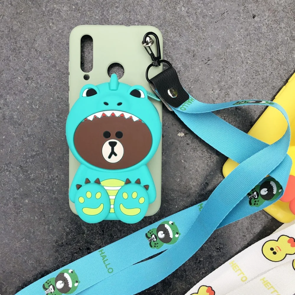 ORYKSZ 3D мультяшный мягкий чехол для телефона с изображением медведя Тоторо для samsung Galaxy Note 8 9 S6 S7 edge S8 S9 plus S10 S10E Plus