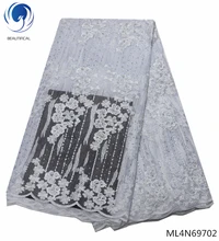 BEAUTIFICAL white african fabric lace stones tulle laces african mesh lace fabric high quality lace fabrics lates ML4N697 BEAUTIFICAL white african fabric lace stones tulle laces african mesh lace fabric high quality lace fabrics lates ML4N697