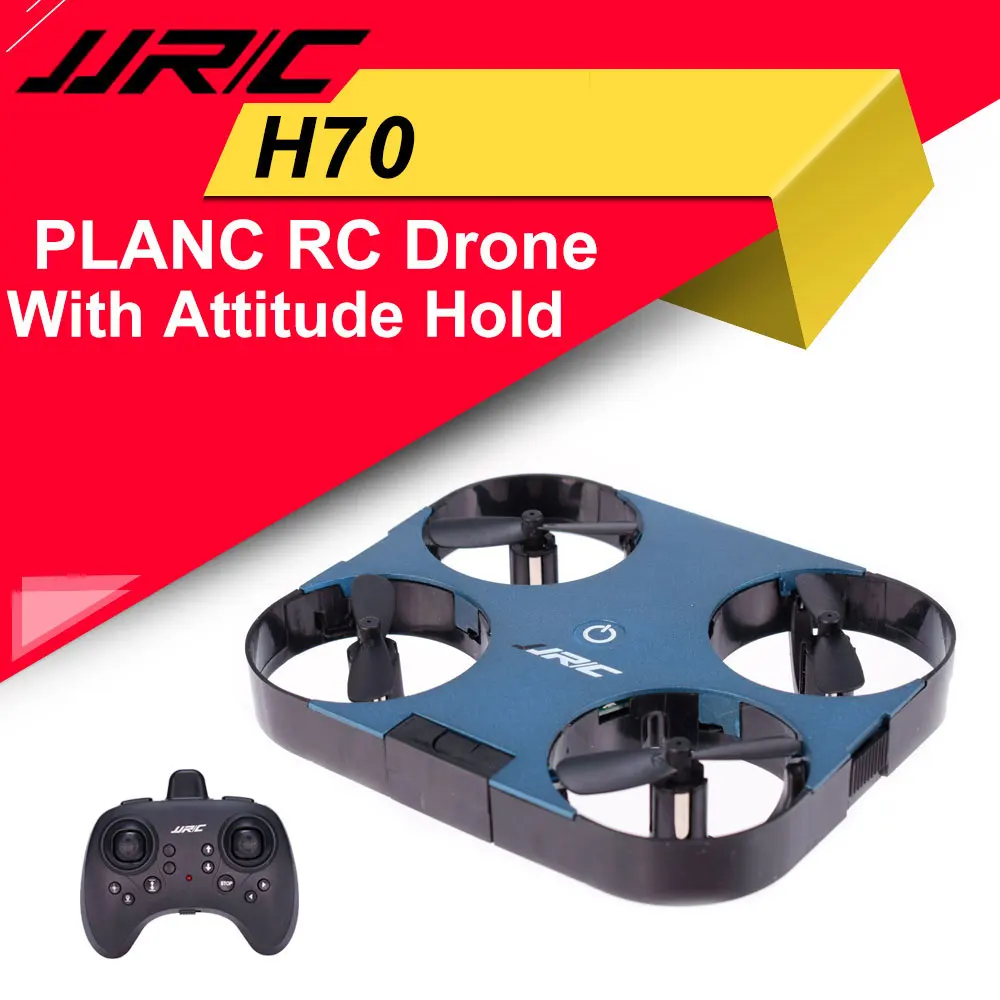 

Original JJRC H70 4CH PLANC Mini Drone Ultra-thin Intelligent Remote Control Quadcopters With Foldable Arm Attitude Hold