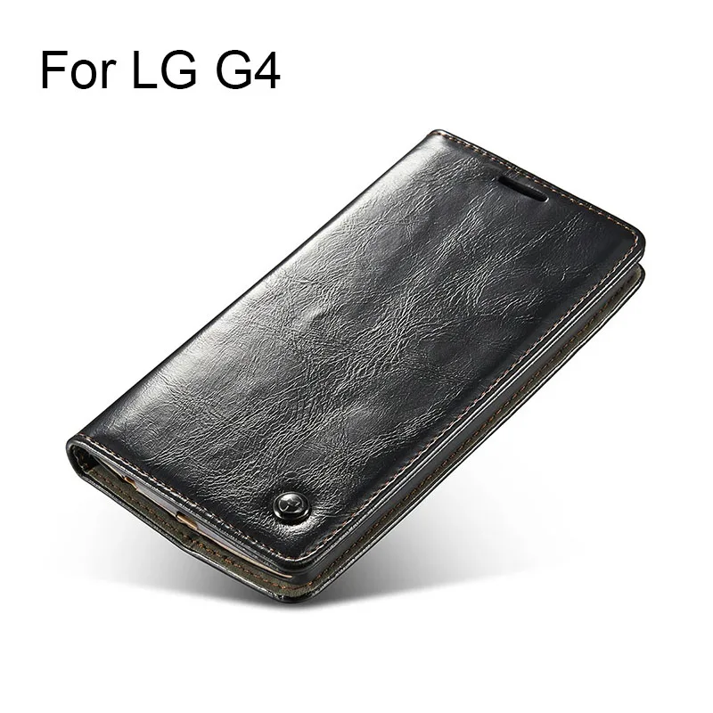 Luxury Original Brand For Flip Cover LG G4 Case Genuine Real Leather Wallet Card Holder High