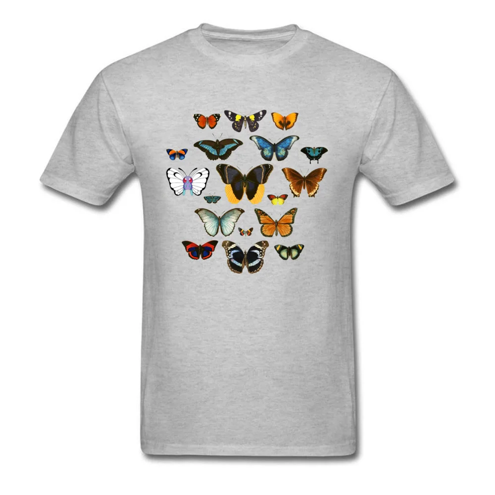 entomology 4681 Top T-shirts for Adult Classic April FOOL DAY Tops Tees Short Sleeve Hip Hop Tee-Shirt Round Collar 100% Cotton entomology 4681 grey