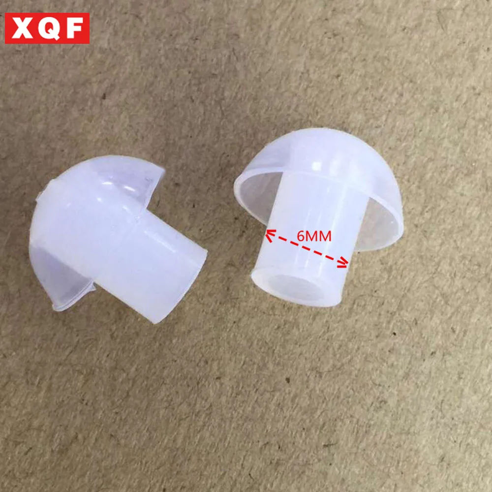 

XQF 50 PCS replacement Silicone Earbud ear tips for baofeng two way radio acoustic tube earphone earpiece air tube headset
