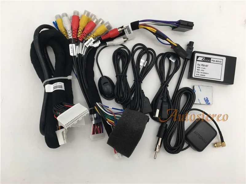 Clearance Android 9.0 Car DVD Player GPS Navigation For Peugeot 407 2004-2010 Head unit multimedia player radio tape recorder auto stereo 22