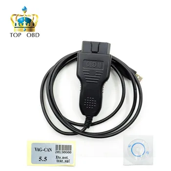 

VAG K CAN Commander 5.5+ Pin Reader 3.9Beta VAG Kilometers Program OBD2 Scanner with Free Shipping LR10