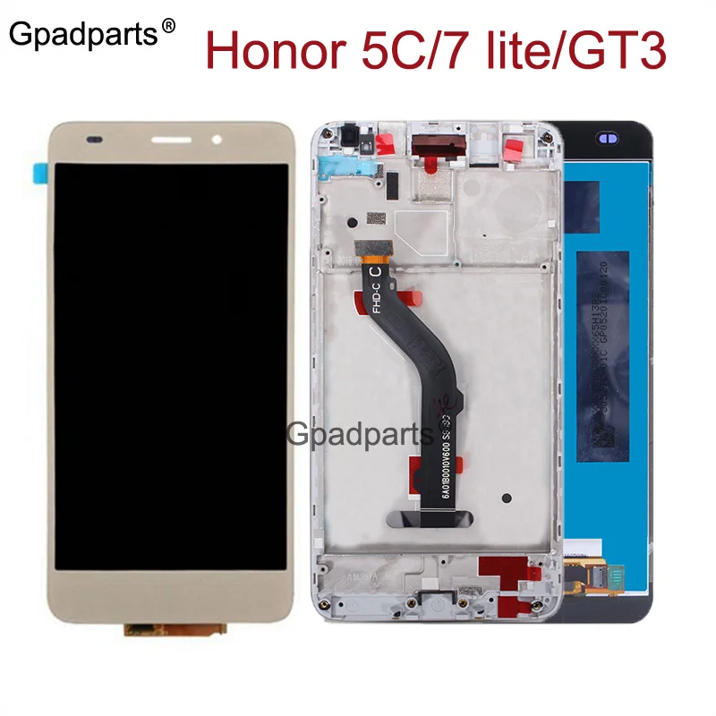

100% Tested For huawei Honor 5C screen Honor 7 Lite lcd GT3 NEM-L31 lcd display touch screen digitizer Assembly with frame