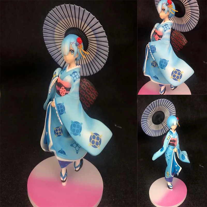 

Anime Rem toy figure action Re:Life in a different world from zero kimono Ver. Model Toys dolls KA071