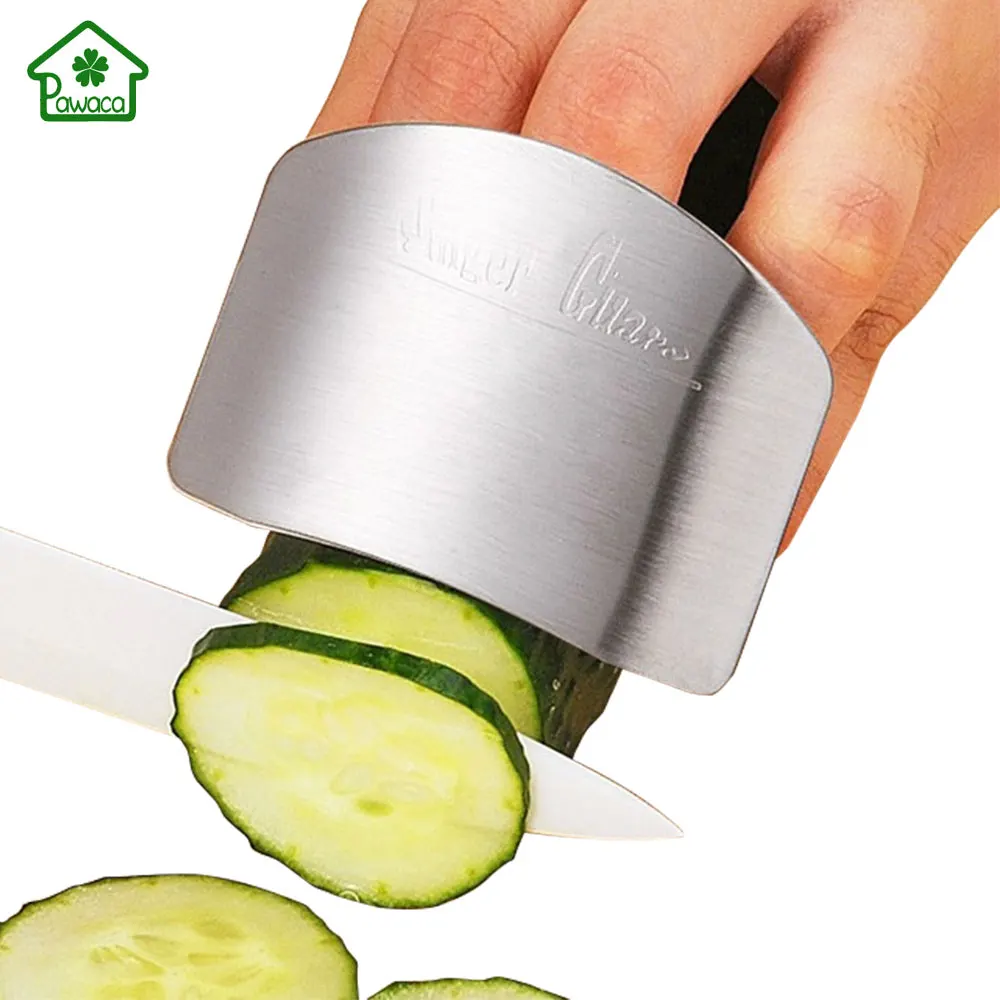Stainless Steel Finger Hand Guard Finger Protector For Cutting Slice