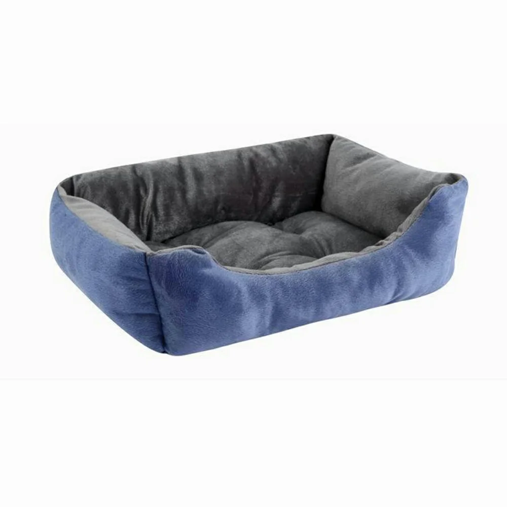 Мягкий коврик для кровати собаки в полоску, съемная кровать для домашних животных для больших собак и кошек, коврик для домашних животных, моющиеся товары для собак