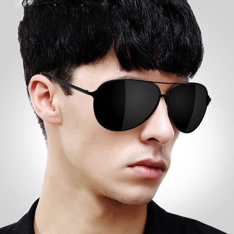 

XIWANG 2019 New Style Toad Mirror Metal Frame 2019 Men's Polarized Sunglasses Fashionable Driver Mirror Personality Sunglasses