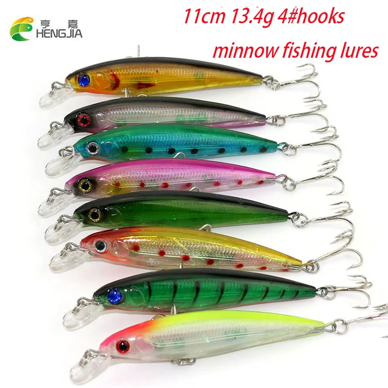 8pcs minnow fishing lures crankbaits wobbler pike carp trout perch catfish fishing baits pesca