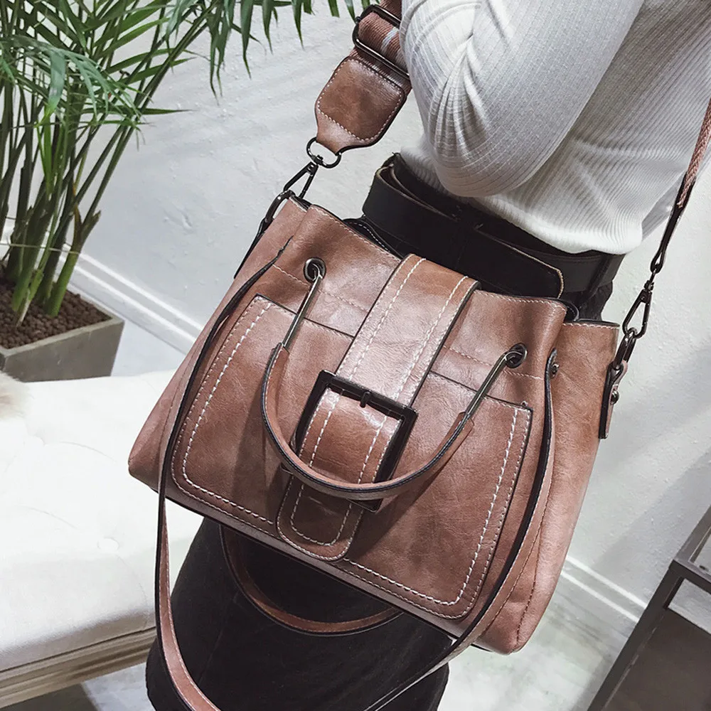 Женские сумки в стиле ретро, кожаная сумка через плечо, женская сумка taschen, женская сумка