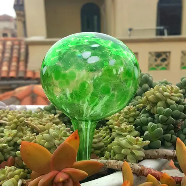 Best Offers Practical Automatic Control Plant Watering Equipment Glass Bulb Watering Decorative Garden Houseplant Water Drip Tool #2