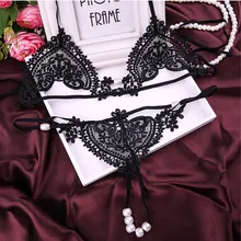 Вышивка, эротичный открытый бюстгальтер, нижнее белье для женщин, кружевное прозрачное детское Сексуальное белье, открытая промежность, сексуальное нижнее белье