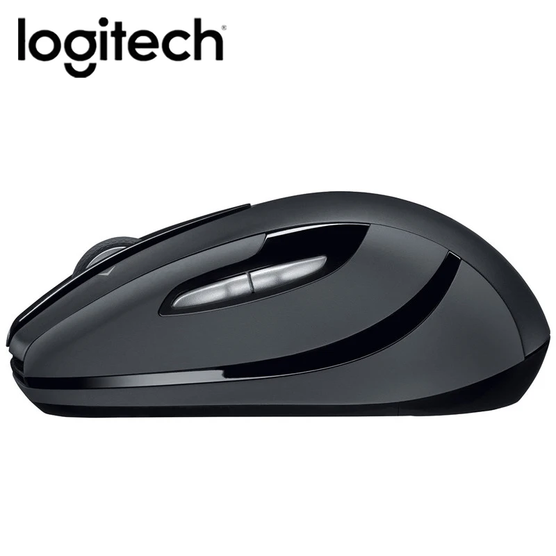 Оригинальная logitech M545 Беспроводной Мышь лазерный 2.4GH Беспроводной Мышь с двумя дополнительными кнопки для большого пальца для ПК игровой ноутбук для дома и офиса Мышь