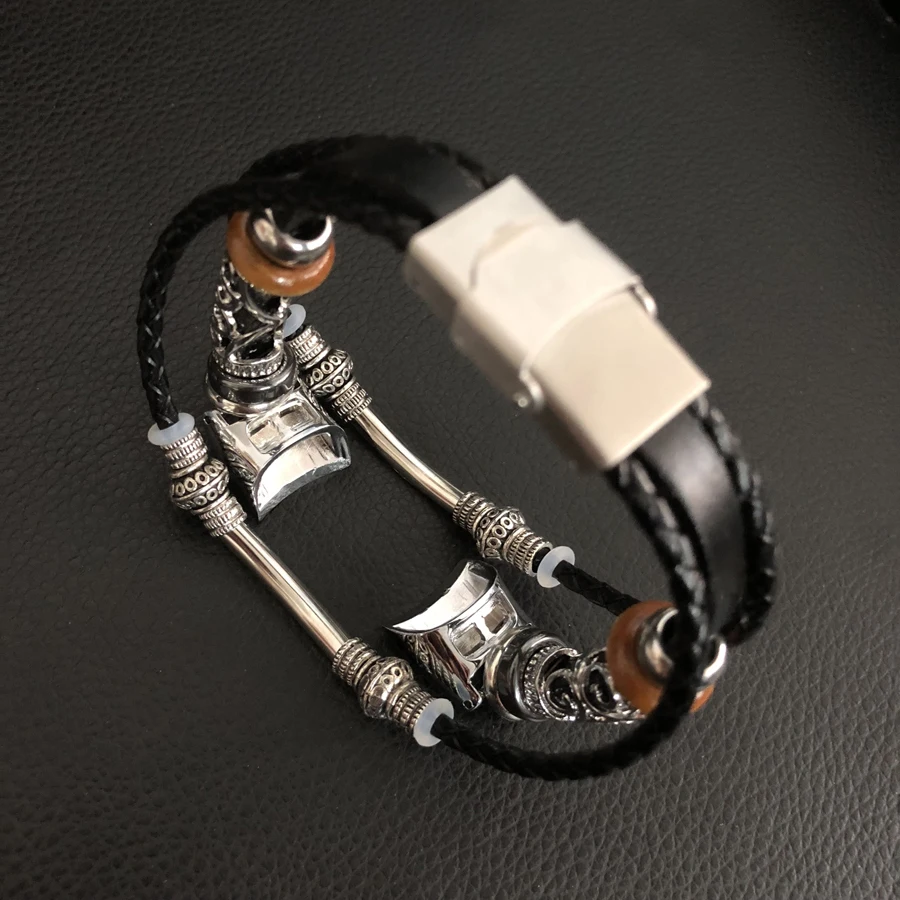 Ремешок для часов Honor Band 4 плетеный браслет из натуральной кожи в стиле ретро Huawei