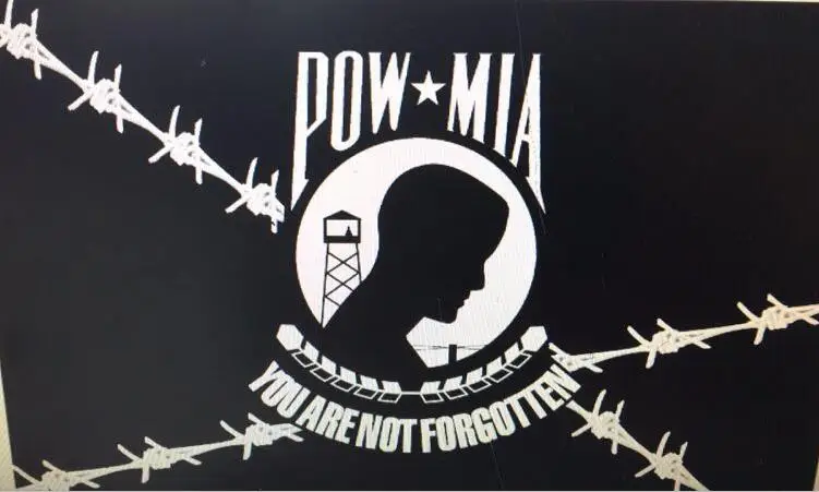 Синяя и белая полоса aerxemrbrae flag150x90cm военно-мемориальный Pow Миа флагов США Pow мемори al Баннеры вы не забыли - Цвет: Синяя и белая полоса