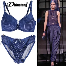 Большие Размеры Комплект с бюстгальтером 38D40D42Dcup Брендовое женское нижнее белье комплект с бюстгальтером пикантные laceunderwear женские completino с изображениями "Авто", женские бюстгальтеры и трусики Комплект с бюстгальтером