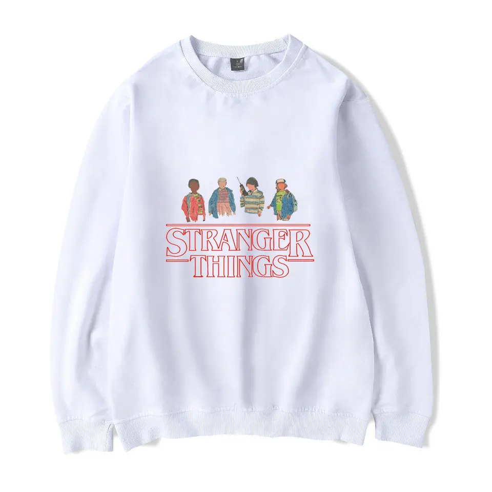 

2018 stranger things Sweatshirt Men Women Winter Capless moletom Hoodies Fashion trend Sweatshirt stranger-things tracksuit