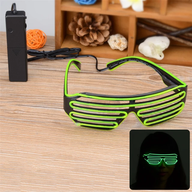 Best Price LED Glasses Flashing EL Wire Luminous Party Decorative Lighting Classic Gifts Bright Light Activing Props Festival Party Gifts Best Price LED Glasses Flashing EL Wire Luminous Party Decorative Lighting Classic Gifts Bright Light Activing Props Festival Party Gifts