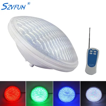

Szvfun Par56 Swimming Pool Light 24W RGB IP68 Waterproof Led Piscina Fountain Onderwater Verlichting Underwater Light Decoration