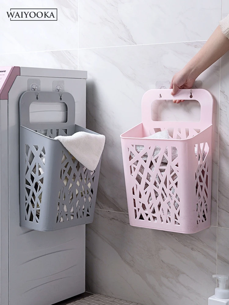 Домашний стиль Складная Прачечная бочонок для домашнего хранения рамка присоска