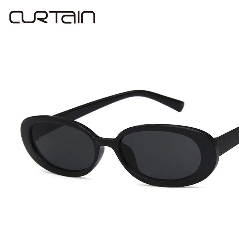 Мужские и женские солнцезащитные очки UV400 oculos minino маленькие овальные в винтажном