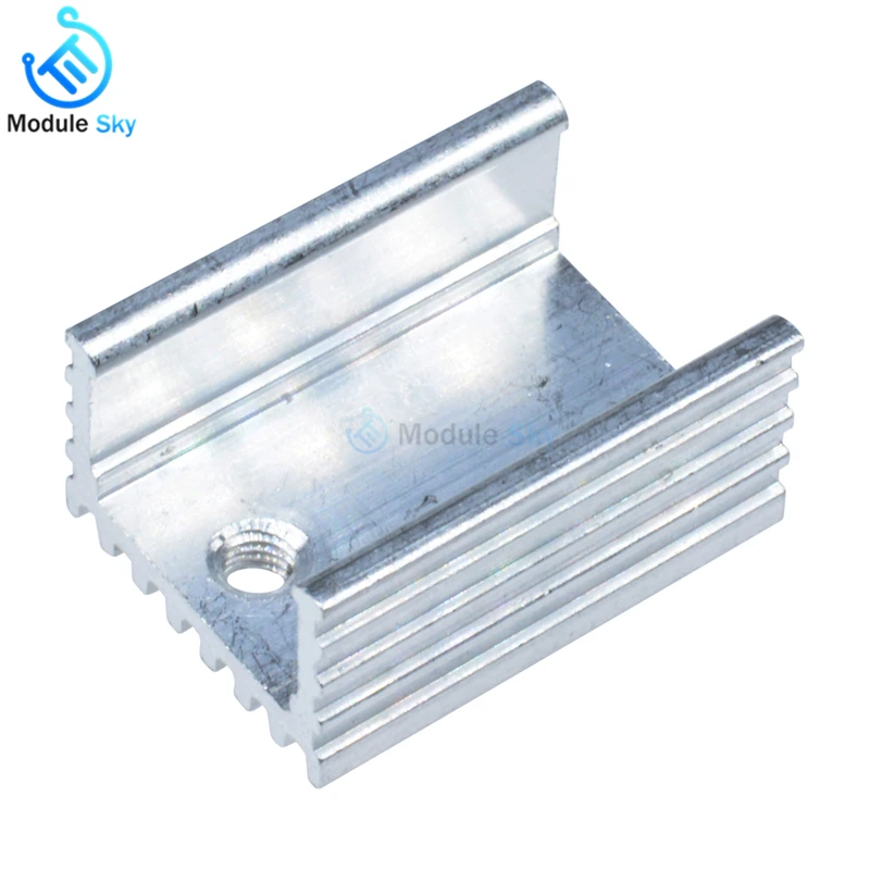

5pcs 21*15*10mm Heatsink Cooling Fin Radiator Cooler Aluminum Heat Sink for Electronic Tools