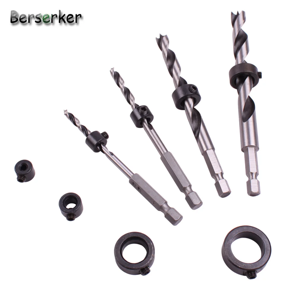Berserker Woodworking drill bit Limit Ring Drill Locating Ring