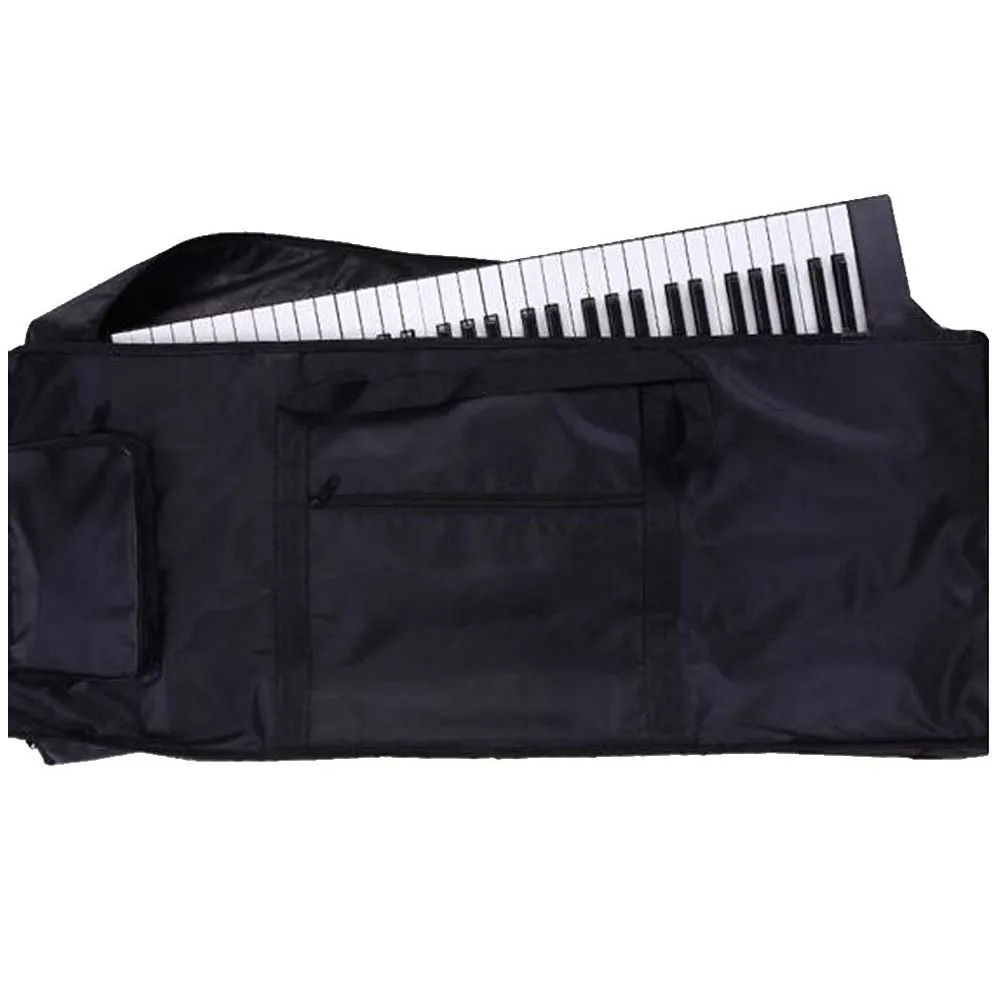 Waterproof 61 Keys Keyboard Bag Bag Backpack 100 x 40 x 15cm black