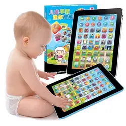 Обучающая машина детей английского компьютерного обучения машины Tablet игрушка в подарок для малыша удобно использовать