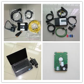 

auto scanner for bmw icom next with mb sd c5 sd connect 2in1 tb hdd 2019.12v expert software installed in E6320 laptop i5 fast