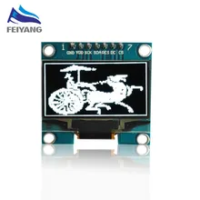 A1 1pcs 7pin 0.96″White OLED module 0.96 OLED New 128X64 OLED LCD LED Display Module 0.96″ SPI Communicate