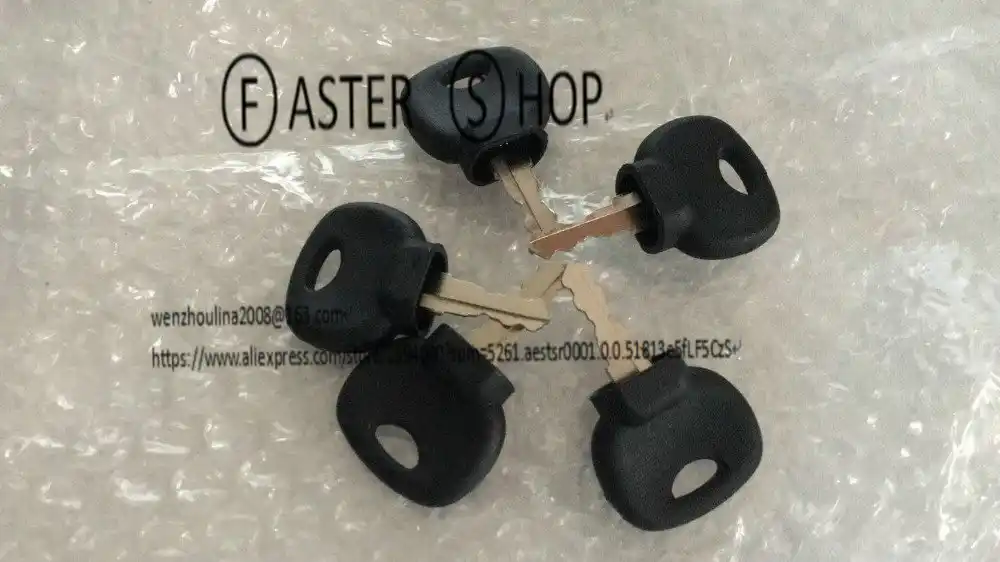 Jiayicity 14607 5Pcs Ignition Keys Compatible with JCB Tractors 506 Compatible with Hamm Equipment Compatible with Dynapac Compactors LG200 LG500 DYN451