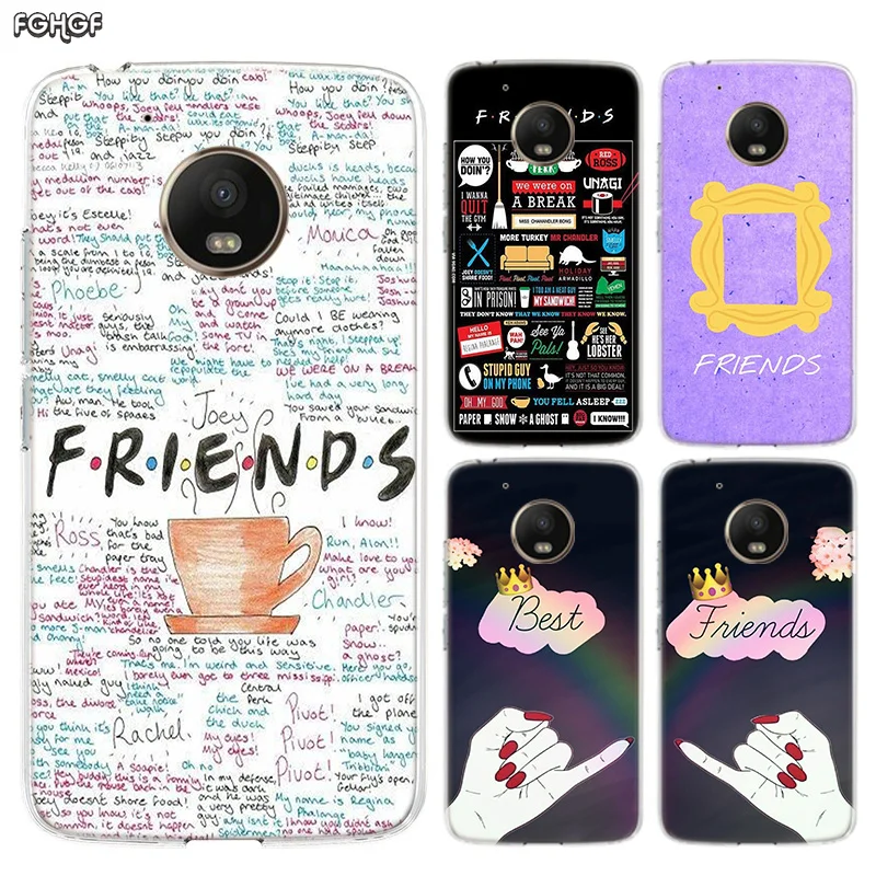 

Best Friends BFF Silicone Hull Shell Back Case For Motorola MOTO G5 G5S G6 E4 E5 Plus G4 Play Riverdale Cover