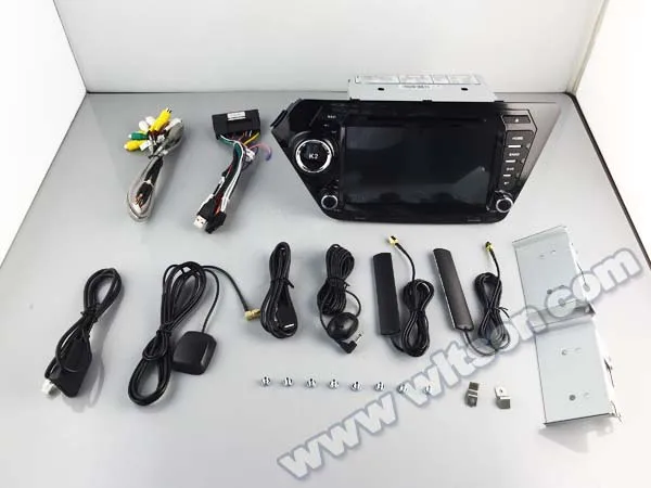 Автомобильный DVD плеер с четырехъядерным процессором 8 дюймов Android 6 0 для Kia Rio 2011