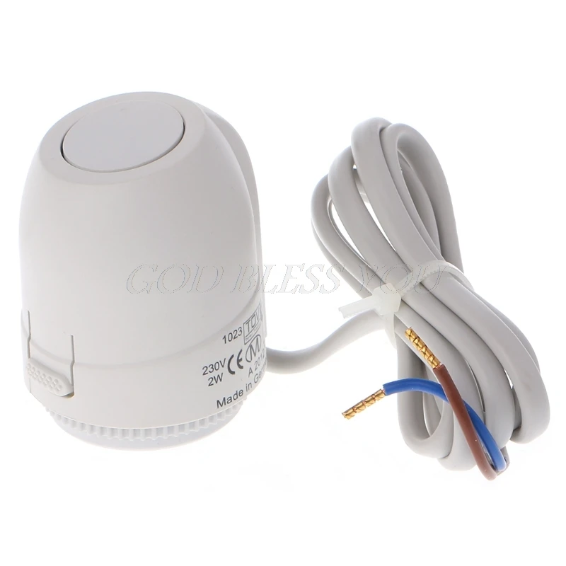 

230V 2W Normally Open Close Thermal Electric Actuator For Underfloor Heating Manifold