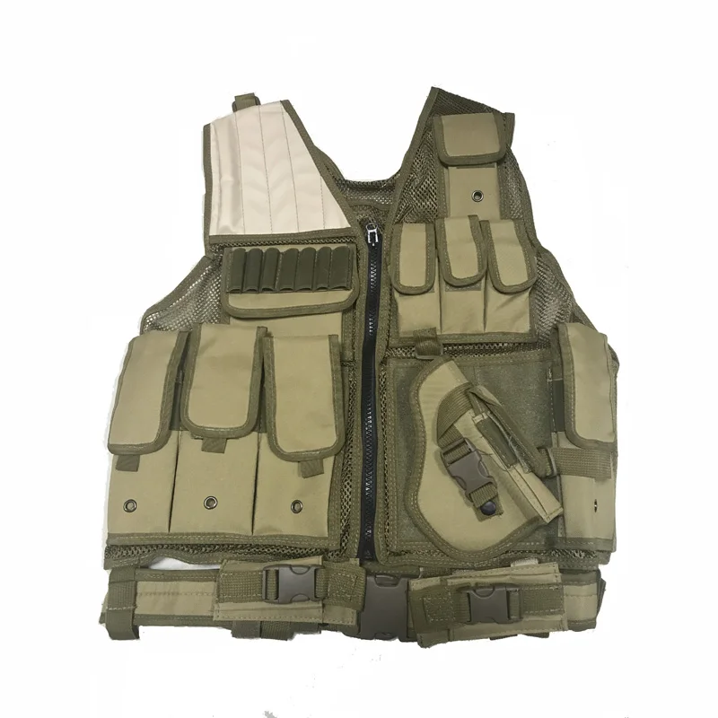Tactical Vest Police Training Combat Armor Gear Army Paintball Hunting Airsoft Vest Molle