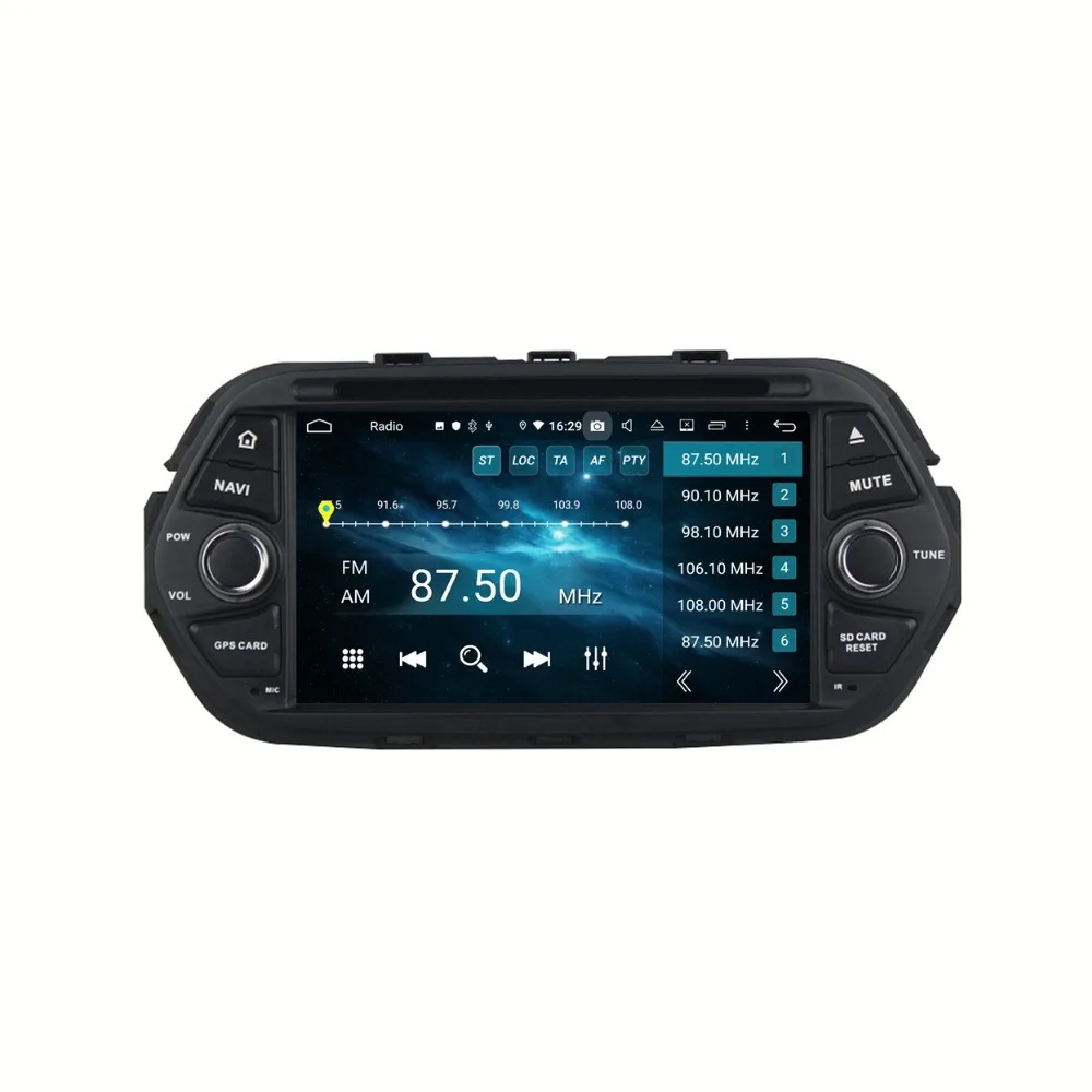 Discount DSP 4GB RAM Octa Core 1 din 7" Android 9.0 Car DVD Player for Fiat EGEA 2016 2017 2018 Radio GPS WIFI Bluetooth 4.2 Mirror-link 5