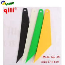 DHL 60 шт. приветствуется Лучшая цена скребок Инструменты Qili QG-35 Автомобиля Виниловая пленка стикер оберточный инструмент POM
