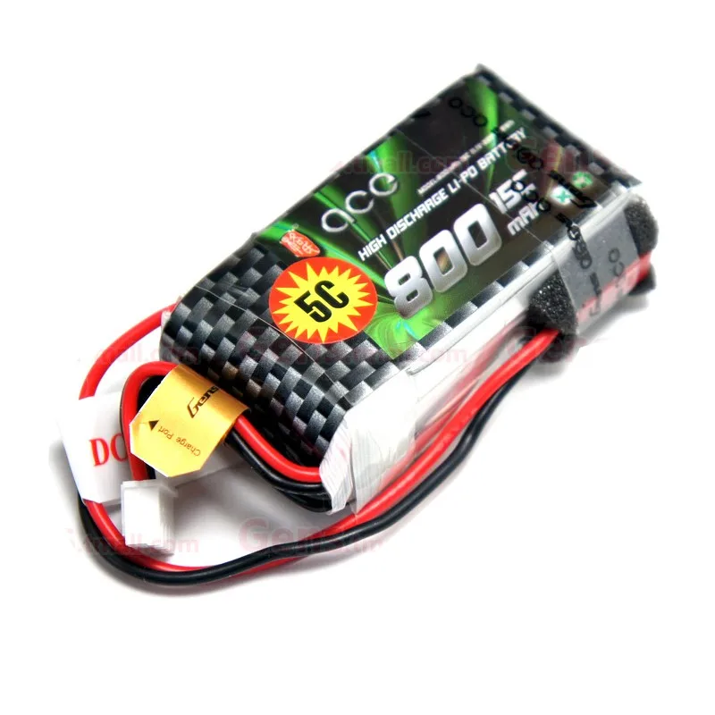 Gens ACE 2S Lipo 3S Аккумулятор 7,4 V 11,1 V 800mAh 1300mAh 1800mAh 2200mAh 3300mAh 4000mAh 5300mAh с разъемом T/XT60