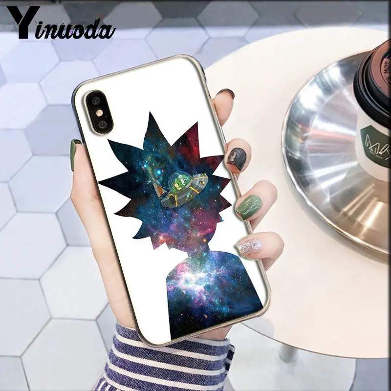 Yinuoda мультфильм Рик и Морти клиент высокое качество чехол для телефона для iPhone X XS MAX 6 6s 7 7plus 8 8Plus 5 5S SE XR - Цвет: A2