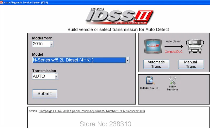 Для Isuzu IDSS II,04-Isuzu диагностическая система обслуживания+ лицензия