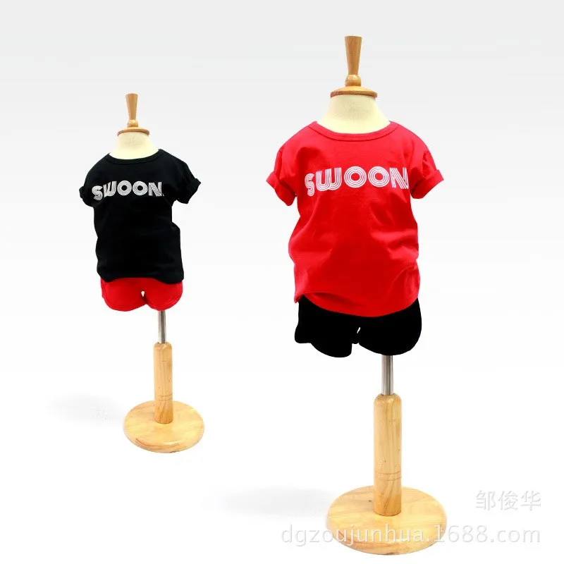 Family-matching-outfits-2016-mother-kids-Cotton-Short-sleeve-T-shirt-for-family-mother-son-daughter